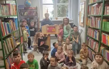 Dzieci podczas zajęć