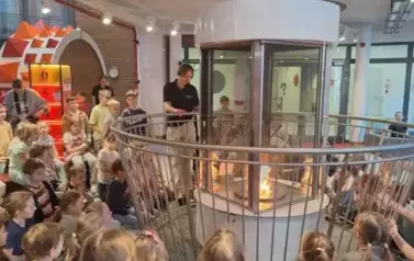 Pokaz na ul.Żywiolow