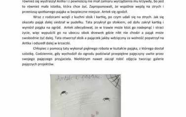 bajka o pająku
