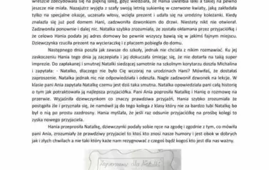 bajka o przyjaźn