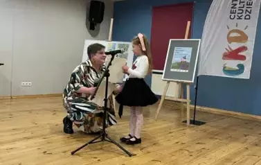 Nela podczas wręczenia nagrody