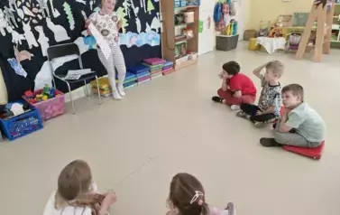 Gosia prezentuje swoją pracę