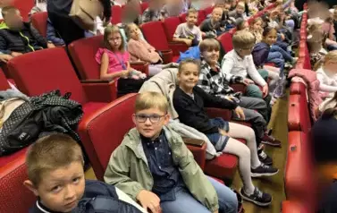 klasy 2c i 2d w teatrze 
