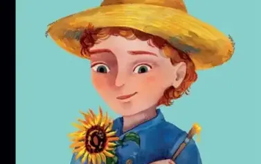okładka książki z serii Mali Wielcy pod tytułem Vincent van Gogh