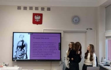 Maria Skłodowska-Curie - życie i działalność Prezentacja uczniowska