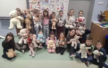 klasa 1a zdjęcie z misiami
