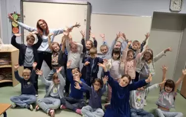 dzień na niebiesko klasa 1a