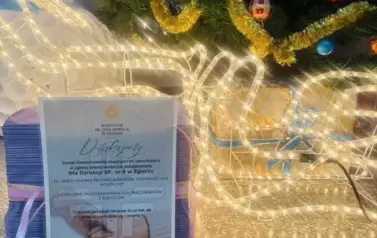 Podziękowanie z hospicjum