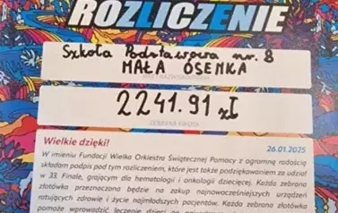 rozliczenie WOŚP