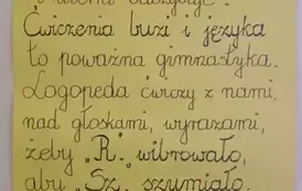plakat przedstawiający ,,Łamańce językowe 