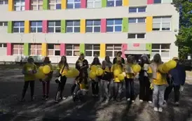 Wolontariusze ze Szkoły Podstawowej nr 8 w Zgierzu