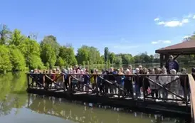 klasy 1c i 1d w Parku Miejskim
