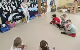 Gosia prezentuje swoją pracę