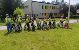 klasa 2c na rowerach