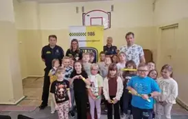 klasa 1a ze Strażą Miejską