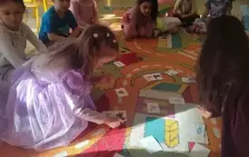dopasowujemy na dywanie cień do postaci