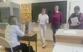 II Wicemistrz Ortografii uczennica z dyplomem