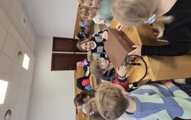 klasa 1b poznaje zadania sadu