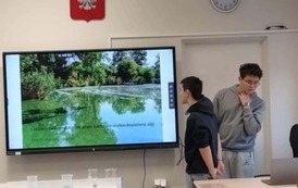 prezentacja projektu Badamy stan zanieczyszczenia w&oacute;d w Zgierzu i najbliższej okolicy