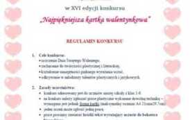 regulamin konkursu walwntynkowego