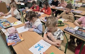 karta pracy - wiosenne obrazki