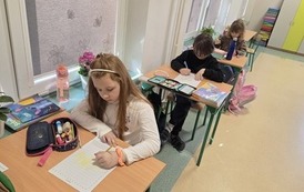 karta pracy z zakodowanymi obrazkami
