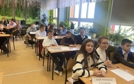 uczestnicy konkursu matematycznego
