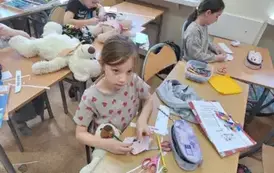 Wykonanie papierowego misia techniką origami