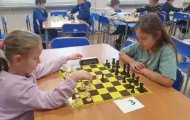 Rozgrywki szachowe klas młodszych