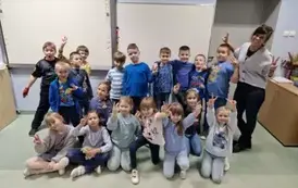 dzień na niebiesko klasa 1b