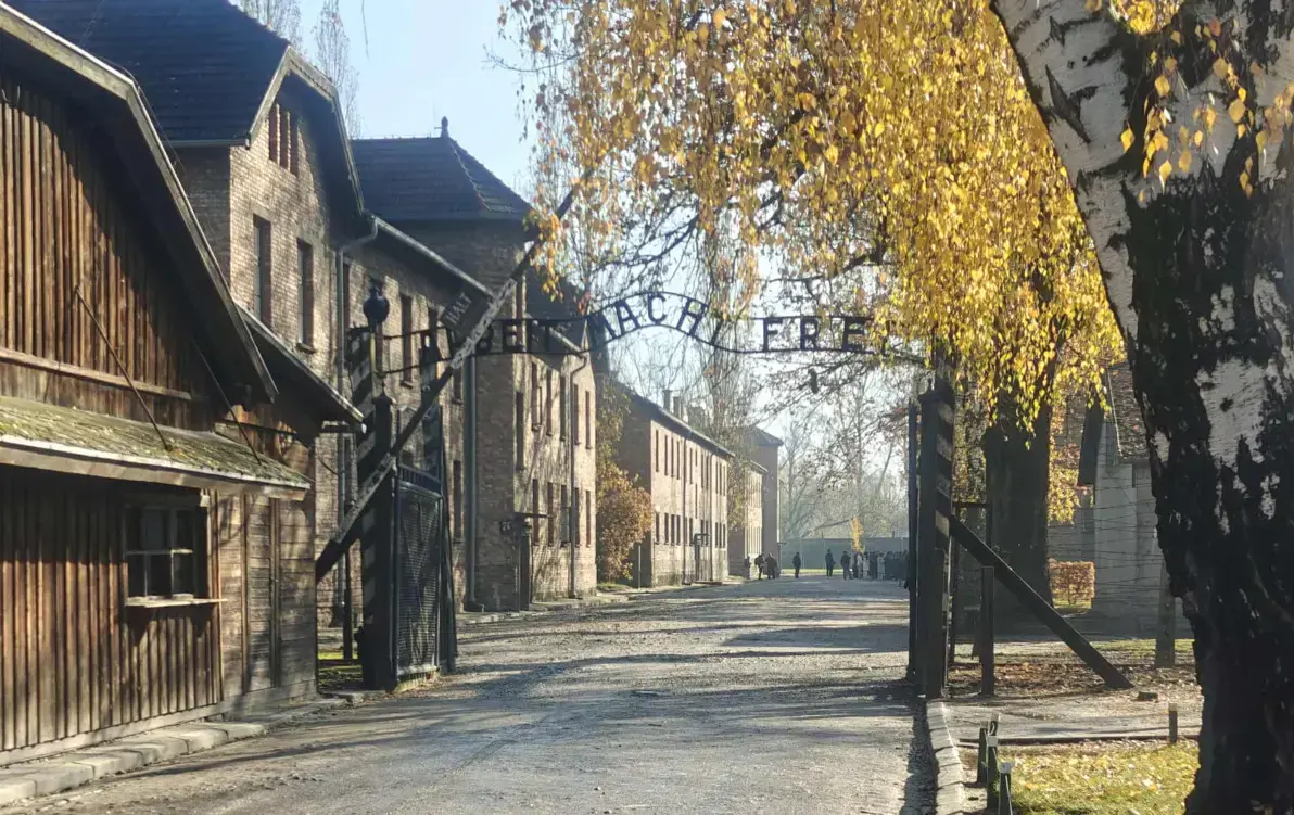 brama wejściowa do Auschwitz