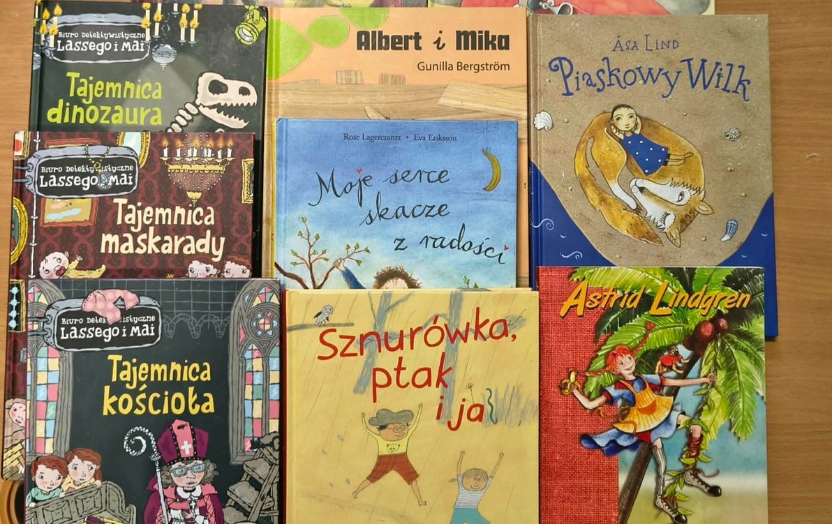 Książki, które były wykorzystane podczas zajęć