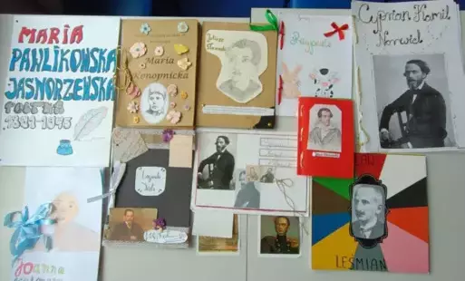 książki wykonane przez uczniów