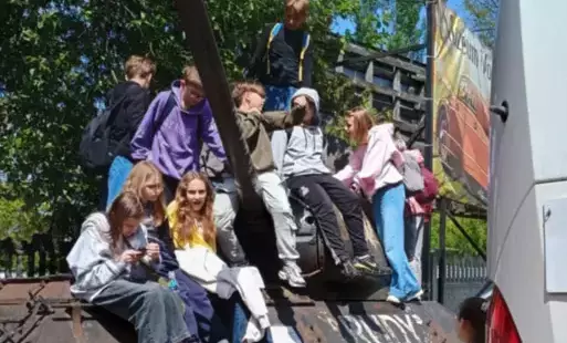 wesoła załoga z RUDEGO 102
