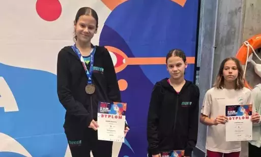 nasze medalistki na podium