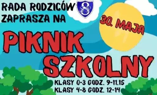 Piknik Szkolny plakat