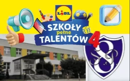 Plakat reklamowy Szkoly Pelne Talentow