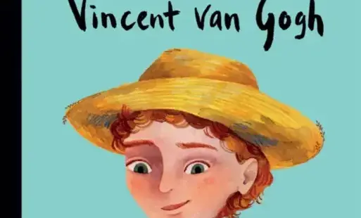 okładka książki z serii Mali Wielcy pod tytułem Vincent van Gogh