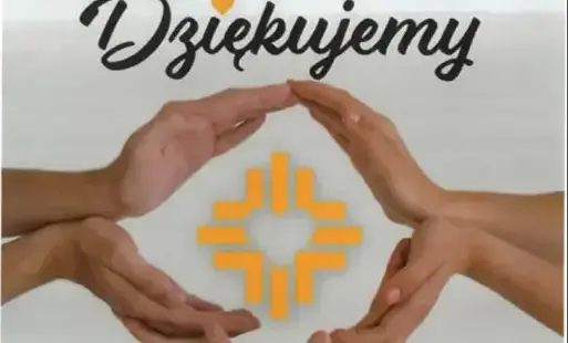 Podziękowanie z hospicjum w Zgierzu dla pracowników, rodziców i ucznió