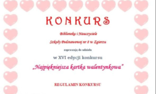 regulamin konkursu walwntynkowego