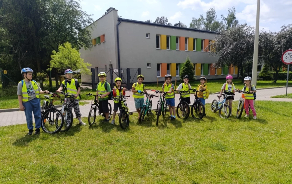 klasa 2c na rowerach 