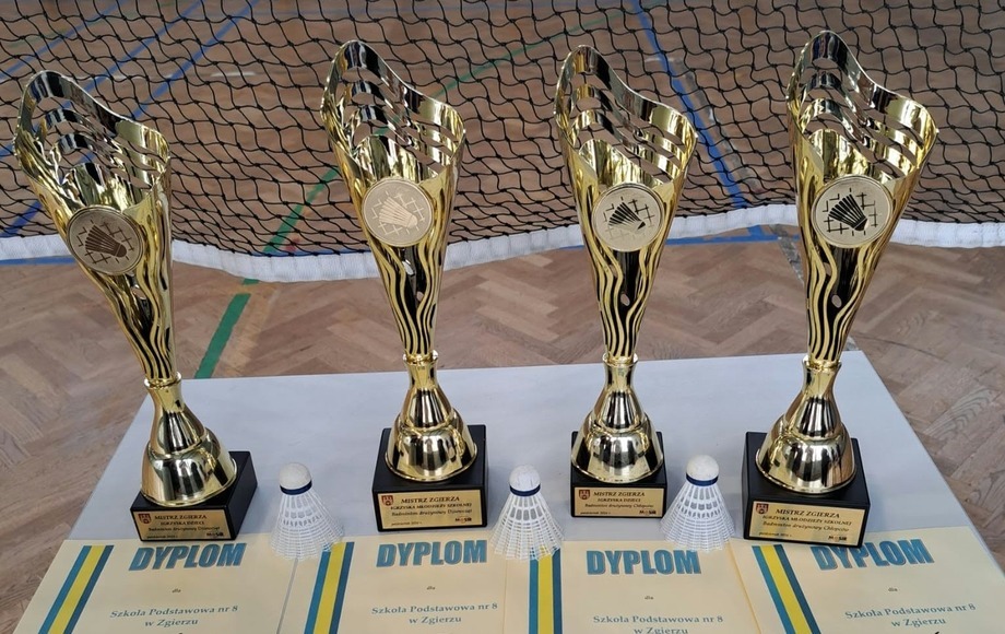 Uczniowie SP 8 w Zgierzu zwyciężyli w badmintonie