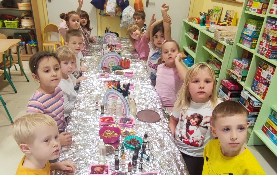 Warsztaty mydlarskie dla uczniów SP 8 w Zgierzu